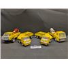 Image 1 : Lot of Vintage Yellow Tonka Trucks
