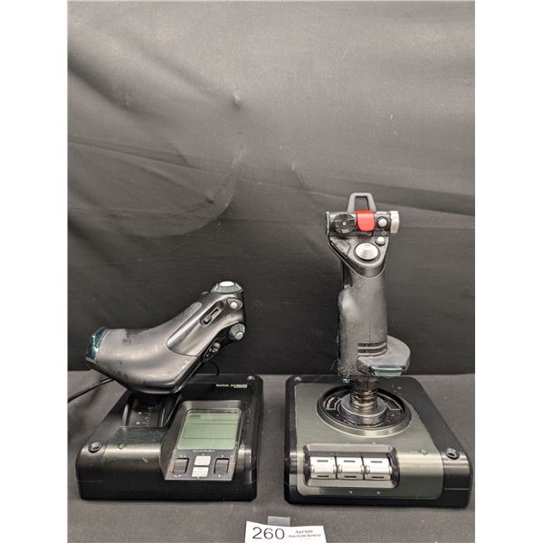 2 Flight Sim Controllers