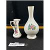Image 2 : 2 Vinatge Aynsly Bone China vase and Jug