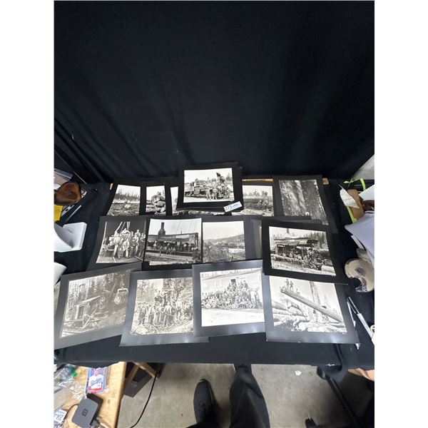 lot fo 25 early bc photographs and museum copys