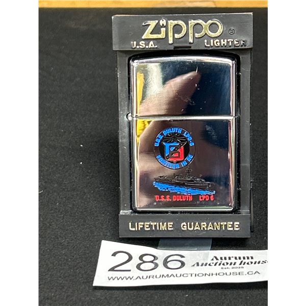 Zippo Lighter USS Duluth LPD-6