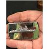 Image 3 : Silver and Gold Tone USS Callaghan Belt Buckles Solid Brass