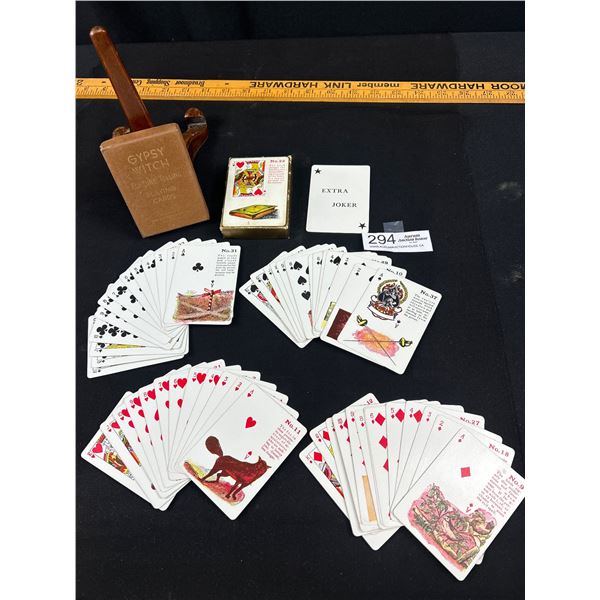 Full Deck of Gypsy Witch Fortune Telling Playing Cards