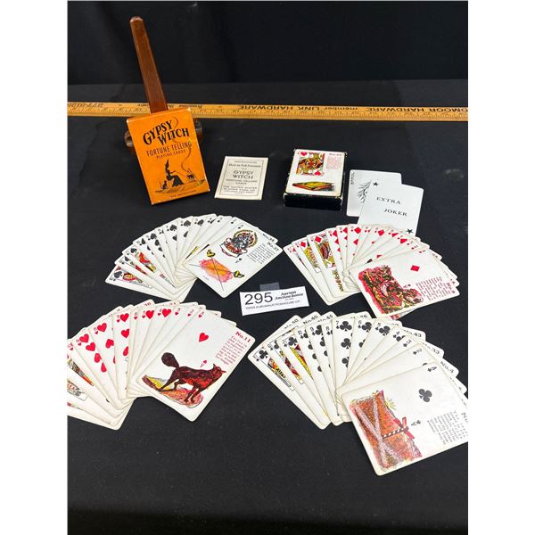 Full Deck of Gypsy Witch Fortune Telling Playing Cards