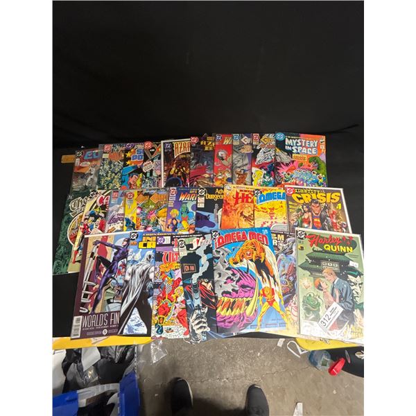 Lot of 25 DC Comics Some in Bag
