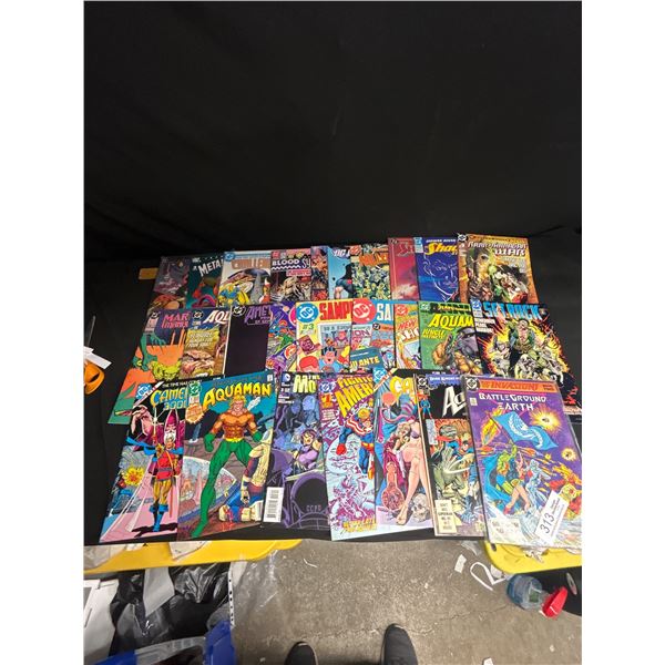 Lot of 25 DC Comics Some in Bag