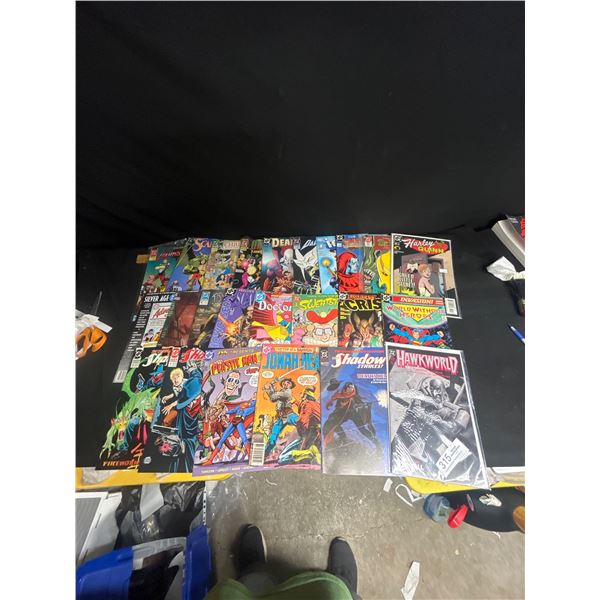 Lot of 25 DC Comics Some in Bag