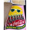 Image 2 : Lot of Early Coca Cola Cooler Stickers plus Ink Blotter