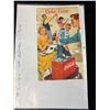 Image 4 : Lot of Early Coca Cola Cooler Stickers plus Ink Blotter