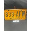 Image 1 : 1968-70 New York License Plate