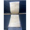 Image 2 : Hard to Find 1933 Gargoyle MobilOil Lubrication Chart in Good Condition