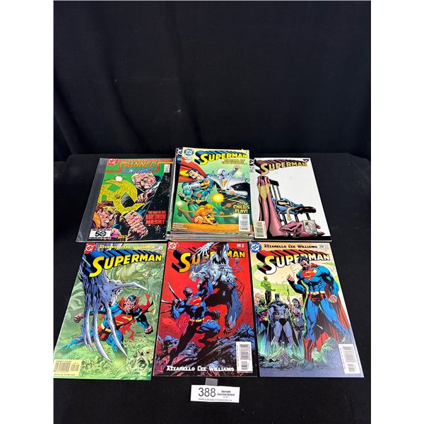 Lot of 25 DC Comics Some in Bag