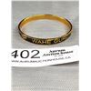 Image 2 : Wahe Guru 22K Gold Plated Bangle