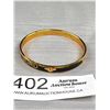 Image 3 : Wahe Guru 22K Gold Plated Bangle