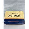 Image 3 : A Vintage Collectible Lot, First Aid Kit, Embossed Medicine Bottles and Old Razor