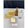 Image 4 : A Vintage Collectible Lot, First Aid Kit, Embossed Medicine Bottles and Old Razor