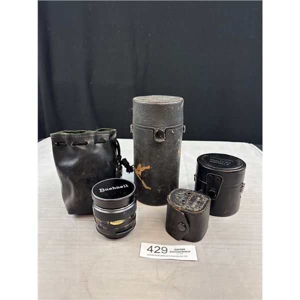 Vintage Lot of Old Cameras Bushnell