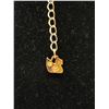 Image 4 : Swarvoski Gold Pendant w/ Chain Necklace, Each Marked w/ Swan