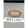 Image 1 : Hand Crafted 22 K Gold Plated Bangle