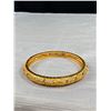 Image 2 : Hand Crafted 22 K Gold Plated Bangle
