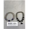 Image 1 : 2 Vintage Silver Bracelets