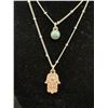 Image 2 : Silver, Marked Nine West Vintage America Necklace, 18-20 Inches Length