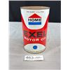 Image 1 : Full Home Exel Motor Oil 1 Quart Tin