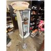 Image 1 : Large 16" Diameter Mid Century Cream Colored Lamp Shade on Stand 64" Tall NO SHIPPING