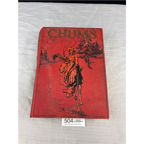 1935 Chums Hardcover Book