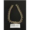 Image 1 : A Signed "Coro" Stone Set Choker Necklace
