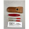 Image 1 : 1930s Travel Manicure Set in Leather Case