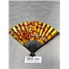 Image 1 : A Vintage Japan Airline Gilded Fan 1960s?