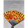 Image 2 : A Vintage Japan Airline Gilded Fan 1960s?