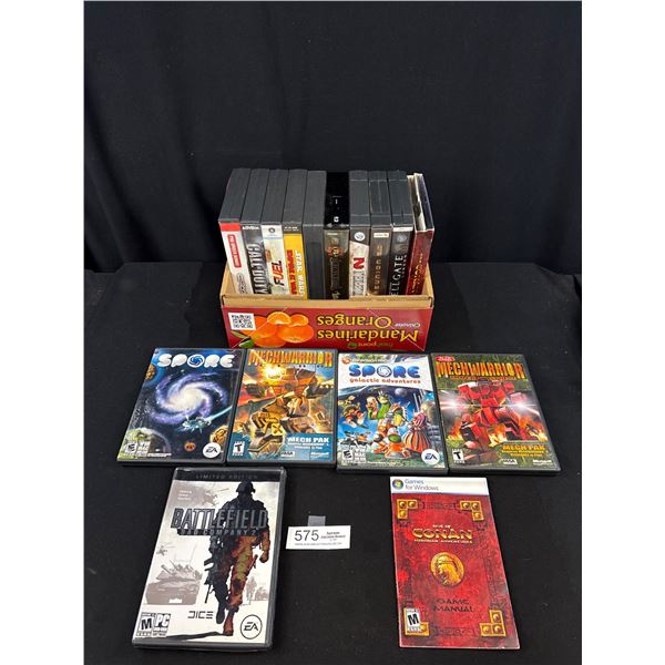 Vintage Lot of 16 PC Computer Games