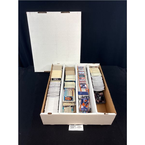 Large Box of NHL Trading Cards Upper Deck, Score, Etc