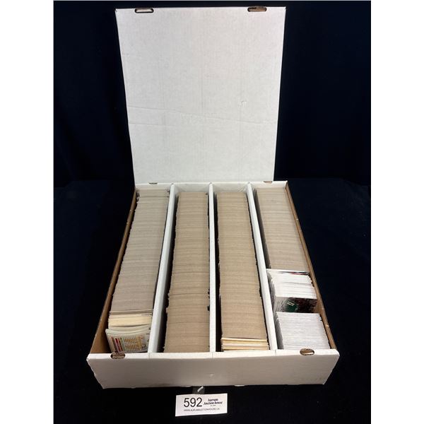 Large Box of NHL Trading Cards Upper Deck, Score, Etc