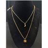 Image 3 : Lovely Joe Fresh Double Strand Pendants Necklace 15-18" Length, Self Adjustable