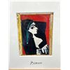 Image 2 : Framed Picasso Print Picture, Marked 3.12.57.