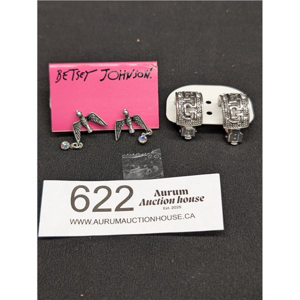 Nice Lot of Newer Silver Tone Earrings
