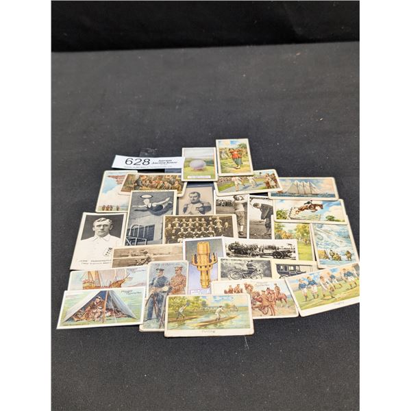 Nice Lot of Very Old Cigarette Cards Napolean 1900 Card Also