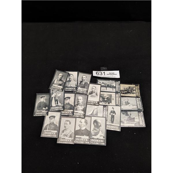 Lot of Approx. 1901 Ogdens Guinea Gold Cigarette Cards