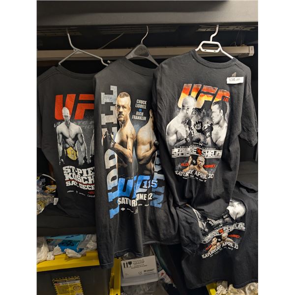 Lot of 4 New UFC T-Shirts