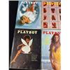 Image 3 : Lot of 4 1971 Playboy Magazines