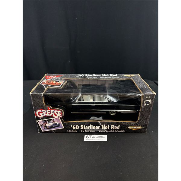 American Muscle 1/18th Scale Greece 1960 Starliner Hot Rod in Orignal Box