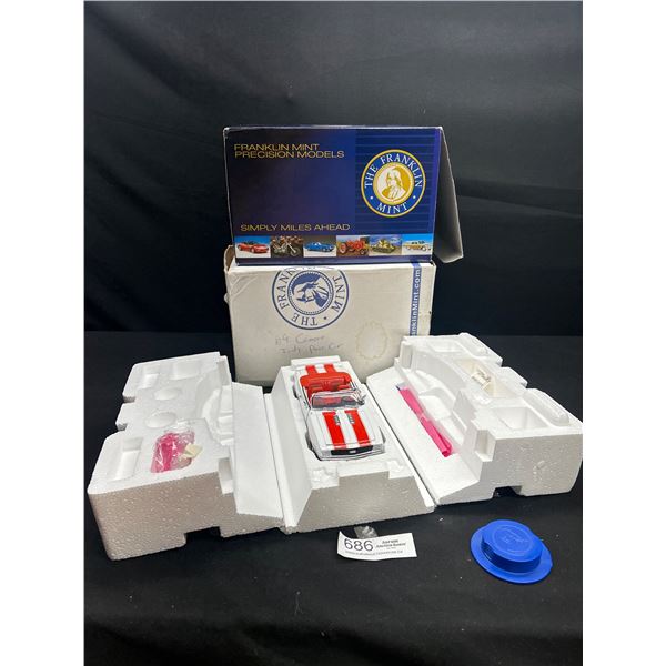 The Franklin Mint 1969 Camero Indie Pace Car in Orignal Box Paint Blemish on Passenger Door