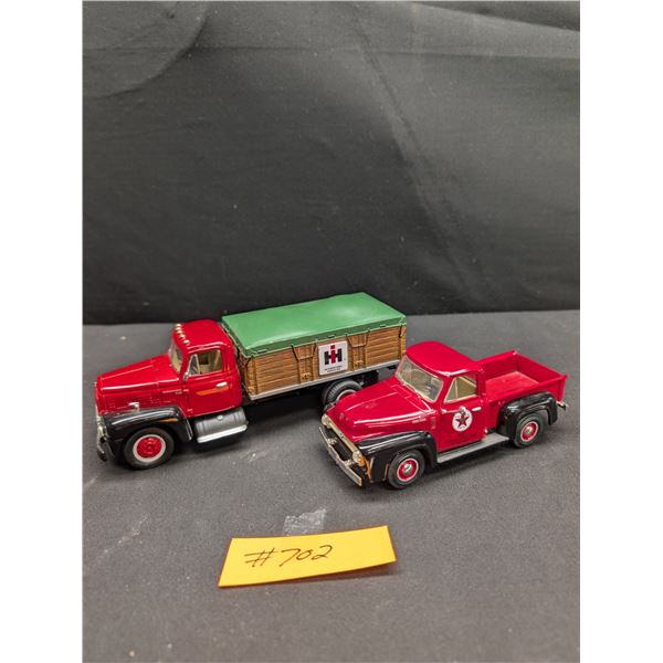 First Gear 1957 International Truck 1/34th Scale + '53 Ford Diecast Truck