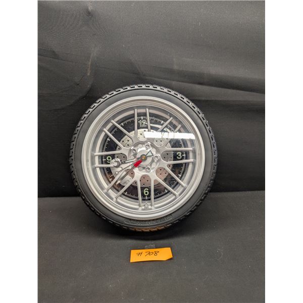 11 Inch Diameter Tire Wall Clock
