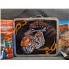 Image 3 : American Chopper Diecast Motorcycle in Box + Lunchbox and Hotwheels Monster Trucks