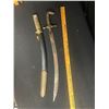 Image 3 : Vintage 26" Long Turkish Curve Sword with Sheath