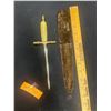 Image 1 : Vintage 10" Long Dagger w/ Unique Handle